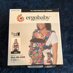 Ergobaby Omni 360 Baby Carrier - French Bull edition.